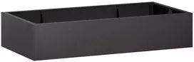 Sienelė 6 vnt. 200 x 100 x 30 cm Plienas Juoda