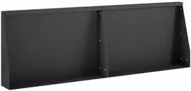 Sienelė 2 vnt. 60 x 12 x 50 cm Plienas Juoda