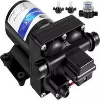 VEVOR 12 V geriamojo vandens siurblys, 11 l/min (3 GPM), 3.8 bar, 31 x 15 x 13 cm