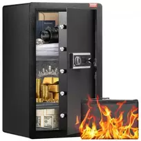 Koduva VEVOR seifas 113 l, juodas, SS-700ZW