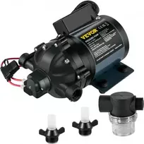 Koduva Plaunamojo vandens siurblys VEVOR, 12V DC, 26 l/min, 4 bar, 28 x 18,7 x 16 cm
