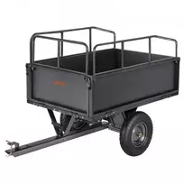 Koduva Sodo priekaba VEVOR BTC002E, plieninė, 481 l, iki 272 kg, 169 x 76 x 78 cm