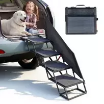 Koduva Šuns laiptai automobiliui VEVOR, 4 pakopų, 56 x 17 x 50 cm, iki 181 kg