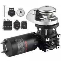 Koduva Elektrinė inkarinė gervė VEVOR YD411, 12 V DC, 600 W, 316 nerūdijantis plienas, valtims 6-11 m