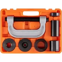 VEVOR Rutulinių šarnyrų preso rinkinys ZX-J003, 10 dalių, anglinis plienas, 36 x 28,5 x 7 cm