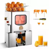 Koduva Komercinė citrusinių vaisių sulčiaspaudė VEVOR NS2000E-3, 120 W, nerūdijantis plienas, 50 x 34 x 78 cm