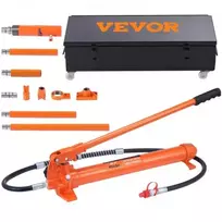 VEVOR 20 t porta power komplektas, nešiojamas hidraulinis domkratas su 1,4 m alyvos žarna