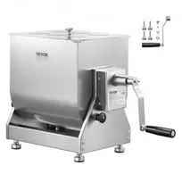 VEVOR Rankinė mėsos maišyklė BX-40T, nerūdijantis plienas, 40 l, 70 x 35 x 47 cm
