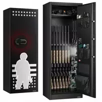 Koduva VEVOR ginklų seifas 10-12 ginklams, SS-202QG, 400 x 500 x 1380 mm