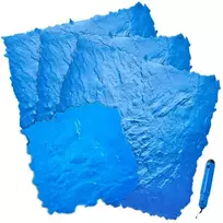 VEVOR Betono štampai, 4 vnt., 36 x 36 col. ir 18 x 18 col., šiferio akmens tekstūra