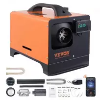 Koduva VEVOR dyzelinis šildytuvas XMZ-D1, 12 V, 8 kW, Bluetooth, LCD