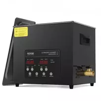 Koduva VEVOR 10 l ultragarsinė valymo vonelė, 240 W, 40 kHz, su šildytuvu ir laikmačiu