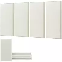 VEVOR Akustinės plokštės, 4 vnt., 2 colių, 600 x 300 mm, smėlio spalvos