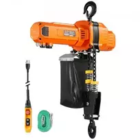 Koduva VEVOR elektrinė grandininė talė 1000 kg, 6 m, 230 V, su 4,5 m laidiniu pultu