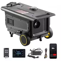 Koduva VEVOR dyzelinis šildytuvas, 5–8 kW, DC 12 V/24 V, nešiojamas su Bluetooth programėle, nuotoliniu pultu ir LCD ekranu, 5 l