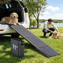 VEVOR Sulankstoma automobilio rampa šunims, 180 x 43,2 cm, iki 113 kg