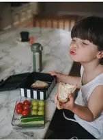 Noui Noui Vaikų pietų dėžutė, juodas