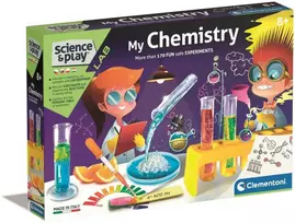Spalvų bandymo chemijos laboratorijos mokslo rinkinys Clementoni
