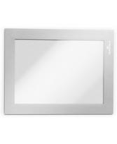 Informacinis rėmelis DURAFRAME MAGNETIC, 17.6x13 cm, sidabrinis