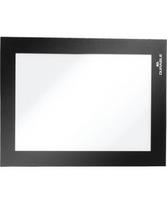 Informacinis rėmelis DURAFRAME MAGNETIC, 17.6x13 cm, juodas