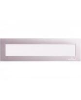 Informacinis rėmelis DURAFRAME MAGNETIC TOP, 21x4 cm, sidabrinis