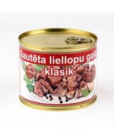Troškintos jautienos konservai, 525 g