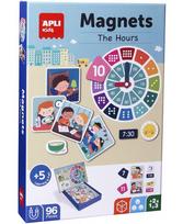 Magnetinis žaidimas-dėlionė Apli Kids „Valandos”