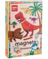 Magnetinis žaidimas-dėlionė Apli Kids „Dinozaurai“