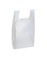 Pirkinių maišeliai su rankenom 40/10 x 65, 100 vnt., HDPE