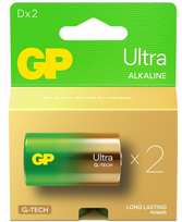 Elementai GP BATTERIES, LR20 (D), 2 vnt.