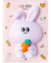 Užrašų knygelė SQUISHY Rabbit, 128 lapų