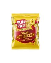 Greitai paruošiami makaronai SUN YAN Classic su aštrios vištienos skonio sultiniu, pakelyje, 60g