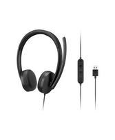 Lenovo Headset | USB-A Stereo Gen 2 | Built-in microphone | Wired | Black