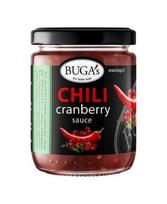 Aitriųjų paprikų - spanguolių padažas BUGA's, 160 g