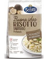 Rizoto ryžiai SCOTTI, Milanese, su tartufo grybais, be glitimo 210 g