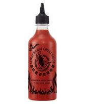 Aštrus padažas FLYING GOOSE, Sriracha, Black out, 455 ml