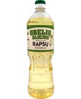 Rapsų aliejus OBELIŲ, 0,9l