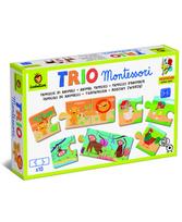 Montessori žaidimas-loginė dėlionė LUDATTICA Gyvūnų šeimos (3+)