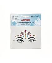 Veido lipdukai kristalai ALPINO Cristales faciales Festival