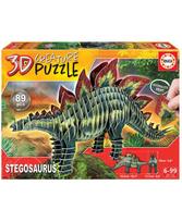 Dėlionė EDUCA 3D Stegosauras