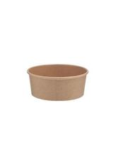 Indelis salotoms KRAFT, popierius/PE, 750 ml, D 14,5 cm, H 5,8 cm, 50 vnt
