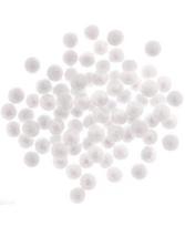 Burbuliukai balti 1,5cm 80vnt