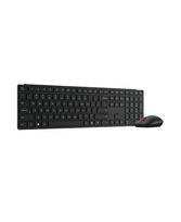 Lenovo Multi-Mode Pro Combo Keyboard and Mouse 6000-US Euro | Keyboard and Mouse Set | Wireless | Mouse included | US Euro | Blu