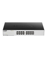 D-Link | 16-Port Gigabit Easy Desktop Switch | GO-SW-16G/E | Unmanaged | Desktop/Rackmountable | 24 month(s)