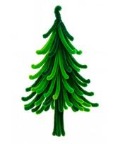 Dekor. vielutės ŽALIŲ atspalvų 30cm 200vnt
