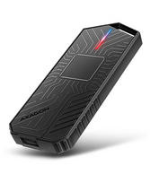 AXAGON USB-C 10Gbps - M.2 NVMe and SATA SSD GAME M.2 box | EEM2-GAM