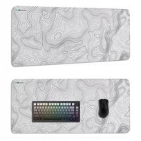 Didelis pelės kilimėlis 90x40 XXXL KBcustom žaidėjams Faza White