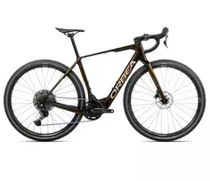 Orbea DENNA M40 2026 / Caramel Carbon View - Golden Sand (Gloss) / elektrinis gravel dviratis (28") (M)