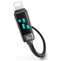 USAMS Meteor Series SJ743USB02 data transfer and charging cable | USB-C to Lightning | 30W | 1.2m