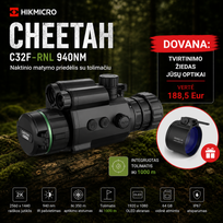 Hikmicro Cheetah C32F-RNL LRF naktinio matymo priedėlis + DOVANA